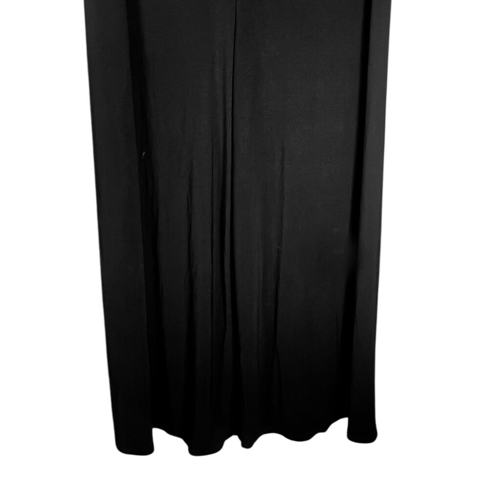 Show Me Your Mumu Womens Goulding Jumpsuit Black Wide Leg Stretch Jumper Size XL - Picture 8 of 8
